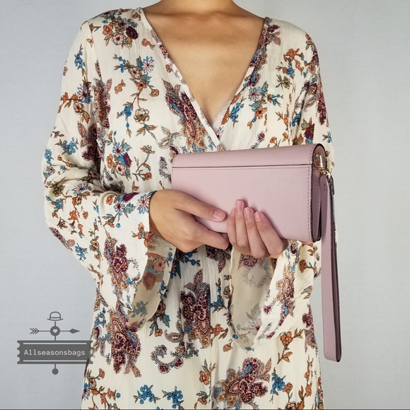 Kate spade Linney Baldwin Street Dusty Pink Wallet - Picture 3 of 7